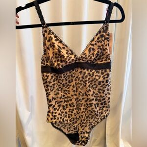 Stella McCartney Leopard Print Bodysuit NWT